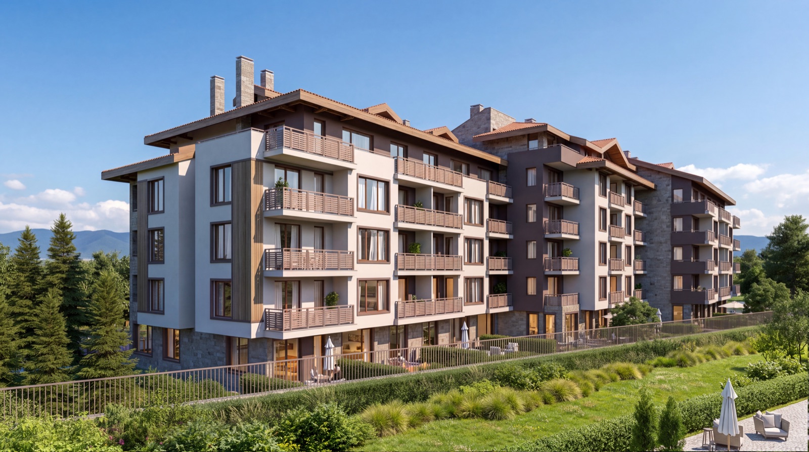 The façade of Camellia Residence
